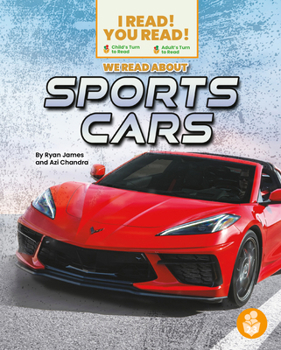 Paperback We Read about Sports Cars Book