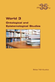Paperback World 3. Ontological and Epistemological Studies Book