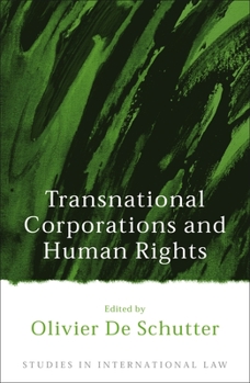 Hardcover Transnational Corporations and Human Rights Book
