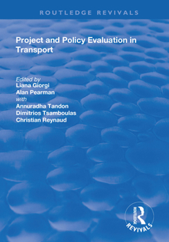 Paperback Project and Policy Evaluation in Transport Book
