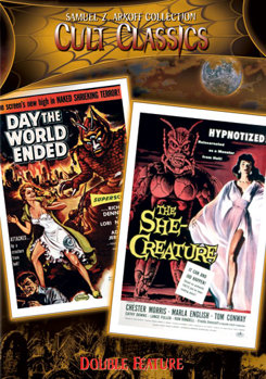 DVD Day The World Ended / She Creature Book