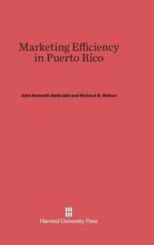Hardcover Marketing Efficiency in Puerto Rico Book