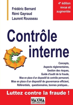 Paperback Contrôle interne - 4e éd. [French] Book