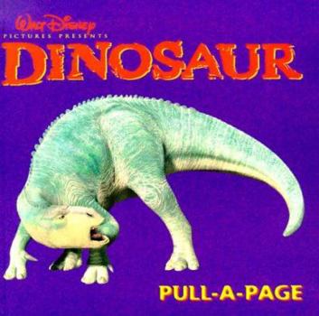 Hardcover Dinosaur Alive Pull a Page Book