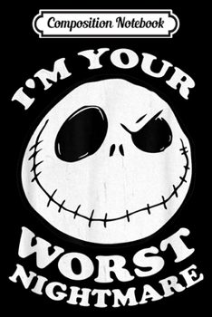 Composition Notebook: Disney Nightmare Before Christmas  Journal/Notebook Blank Lined Ruled 6x9 100 Pages