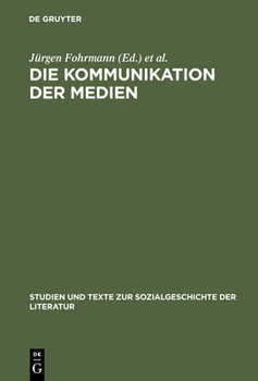 Hardcover Die Kommunikation der Medien [German] Book
