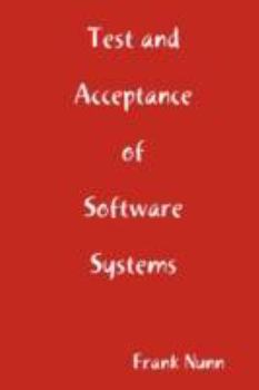 Paperback test and acceptance of software systems Book