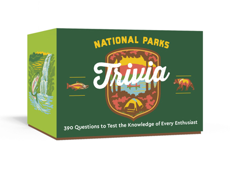 Game National Parks Trivia: A Card Game: 390 Questions to Test the Knowledge of Every Enthusiast Book