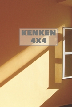 Paperback Kenken 4x4: Only 4x4 Kenken Puzzles Book