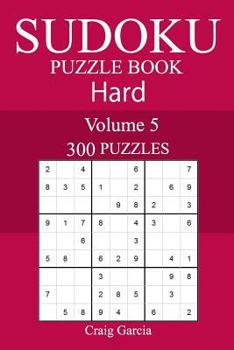 Paperback 300 Hard Sudoku Puzzle Book