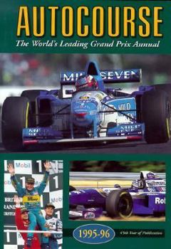 Hardcover Autocourse 1995-1996 Grand Prix Annual Book