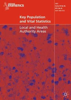 Hardcover Key Population and Vital Statistics (2003) Book
