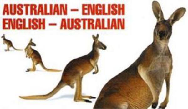 Paperback Australian-English, English-Australian Book