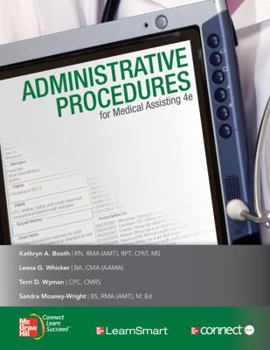 Paperback Administrative Procedures for Medical Assisting [With CDROM] Book