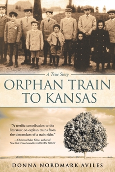 Paperback Orphan Train to Kansas Book