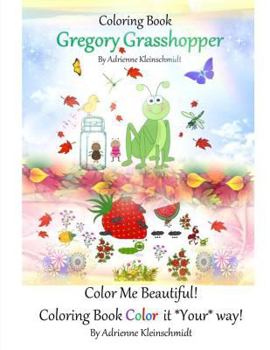 Paperback Gregory Grasshopper Coloring Book