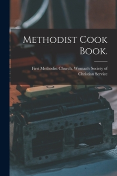 Paperback Methodist Cook Book. Book