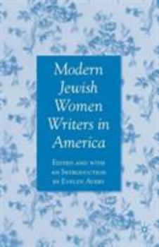 Paperback Modern Jewish Women Writers in America Book