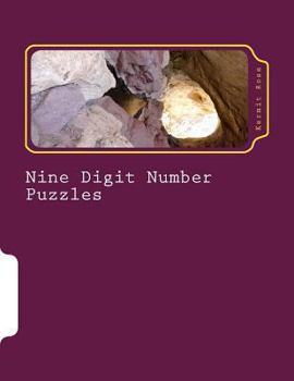 Paperback Nine Digit Number Puzzles Book