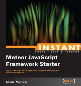 Paperback Instant Meteor JavaScript Framework Starter Book