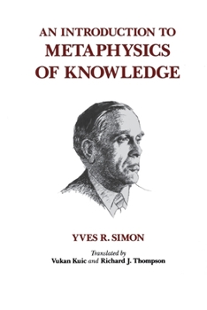 Paperback An Introduction to Metaphysics of Knowledge Book