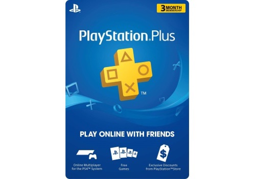 Game - Playstation 4 PS Plus 3-Month Live Card Book