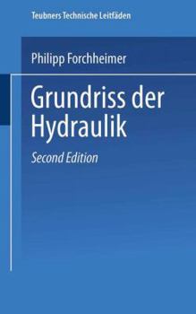 Paperback Grundriss Der Hydraulik [German] Book