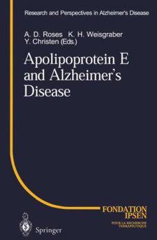 Hardcover Apolipoprotein E and Alzheimer S Disease Book