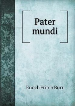 Paperback Pater Mundi Book