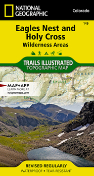 Eagles Nest and Holy Cross Wilderness Areas (National Geographic Trails Illustrated Map)