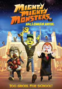 DVD Mighty Mighty Monsters in Halloween Havoc Book