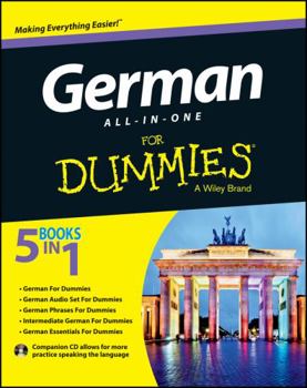 Paperback German All-In-One for Dummies [With CD (Audio)] Book