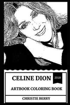 Paperback Celine Dion Artbook Coloring Book