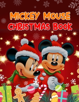 Mickey Mouse Christmas Book: Mickey Mouse Christmas Book, Mickey Mouse Coloring Book For Adults. 40 Page - 8.5" x 11"