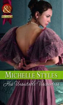 Paperback His Unsuitable Viscountess. Michelle Styles Book