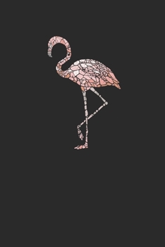 Flamingo Mosaic: Graph Paper Notebook (6" x 9" - 120 pages) ~ Animal Mosaic Themed Notebook for Daily Journal, Diary, Gift