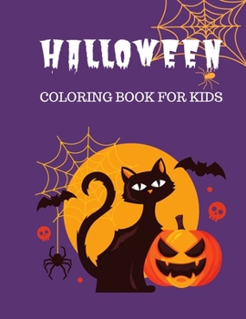 Paperback Halloween Coloring Book: Coloring book for kids Book