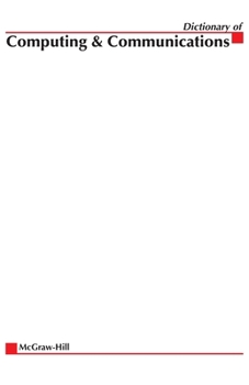 Paperback McGraw-Hill Dictionary of Computing & Communications Book