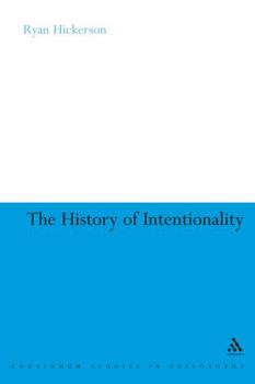 Hardcover The History of Intentionality Book