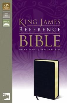 Bonded Leather Reference Bible-KJV-Giant Print Personal Size [Large Print] Book