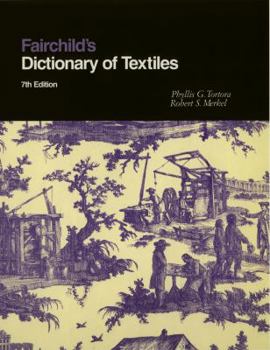 Hardcover Fairchild's Dictionary of Textiles 7th Edition Book