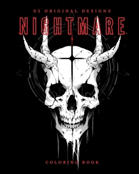 Paperback Nightmare (Coloring Book): 50 Coloring Pages Book