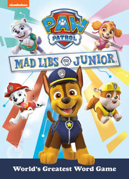 Paperback Paw Patrol Mad Libs Junior: World's Greatest Word Game Book