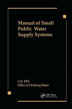 Hardcover Manual of Small Public Water Supply Systems Book
