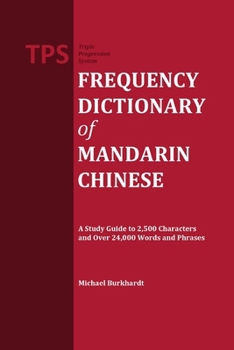 Paperback TPS Frequency Dictionary of Mandarin Chinese Book