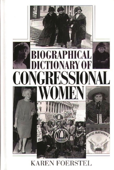 Hardcover Biographical Dictionary of Congressional Women Book