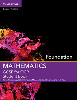 Paperback GCSE Mathematics for OCR Foundation Student Book