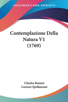 Paperback Contemplazione Della Natura V1 (1769) [Italian] Book