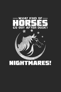 Paperback Hoses nightmares: 6x9 Horse - lined - ruled paper - notebook - notes Book