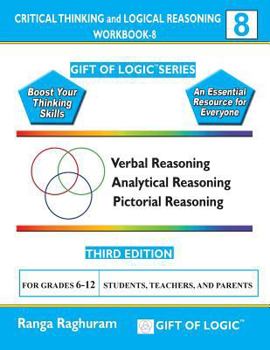 Paperback Critical Thinking and Logical Reasoning Workbook-8 Book